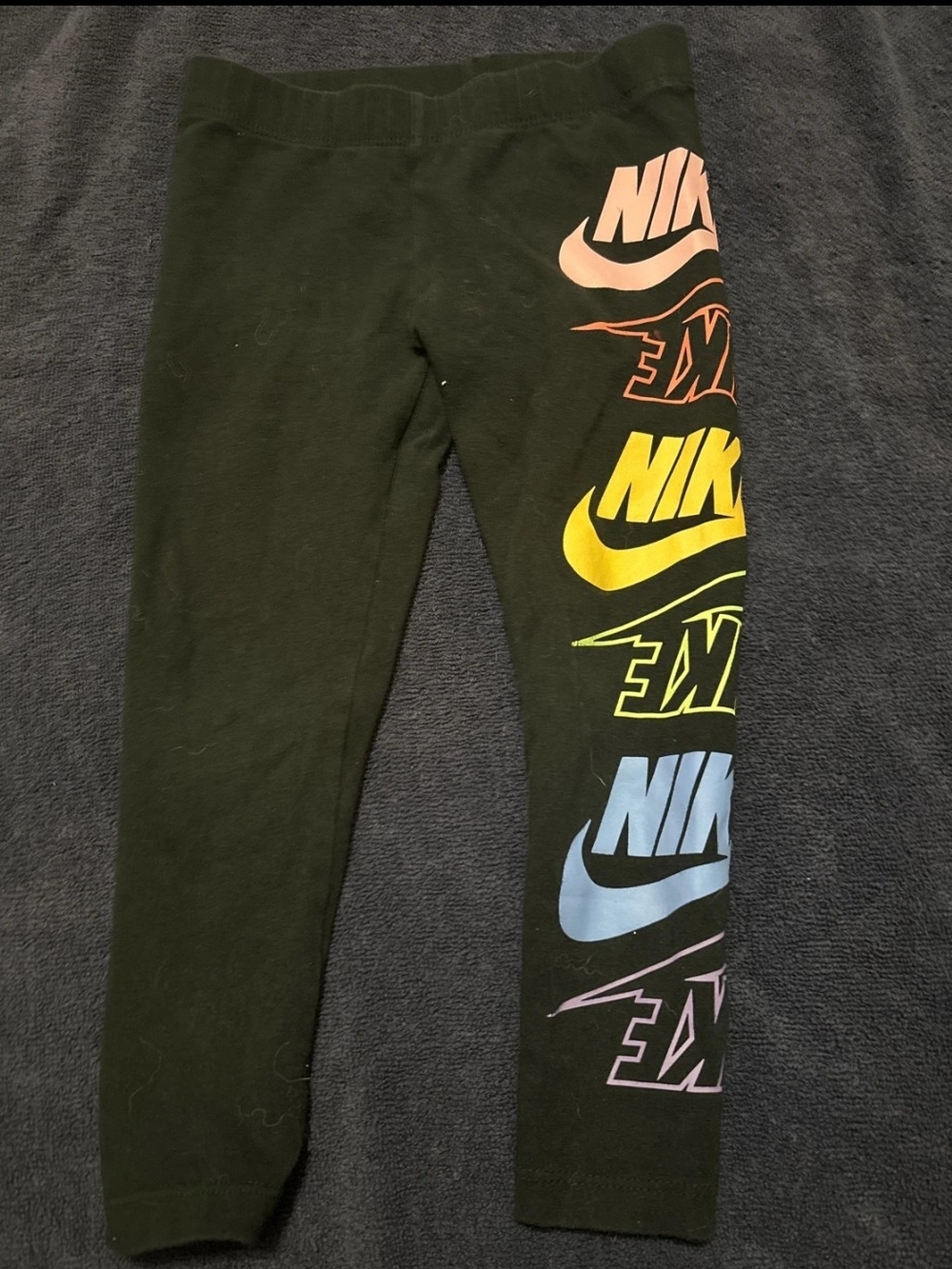 Nike Girls Futura Stack Multi-Logo Leggings Girls XS